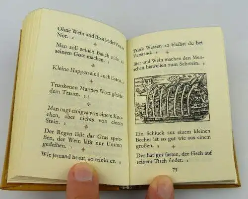 Minibuch:Jeder Vogel singt mit seinem Schnabel, Verlag Rostock 1985 / r028