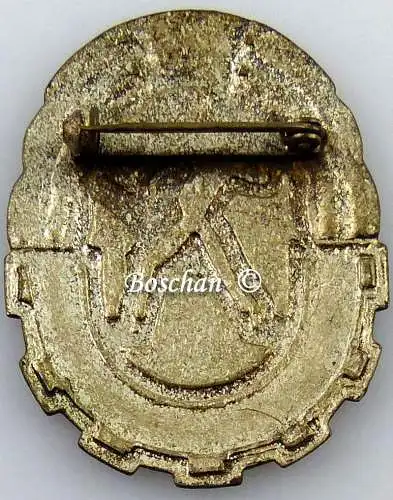 DDR GST Mehrkampfabzeichen von 1960 bis 1965 in Silber (GST0392-1)