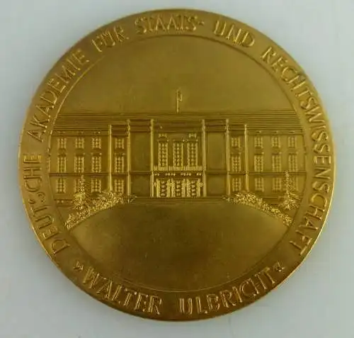 Medaille Walter Ulbricht Deutsche Akademie für Staats und Rechtswissens