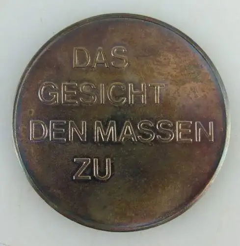 Medaille: Hans Otto 1900-1933 Das Gesicht den Massen zu, silberfarben, Orden1808