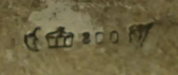 alter Becher in 800 (Ag) Silber 86g, Berliner Regatta Verein 1930, norb818 6