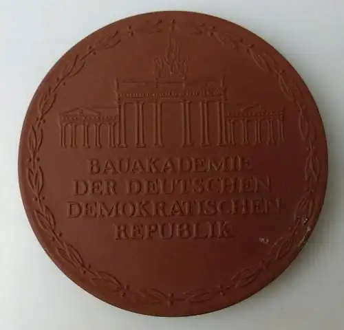 Meissen Medaille: Bauakademie der DDR, In Würdigung hoher wissenschaf, Orden1435