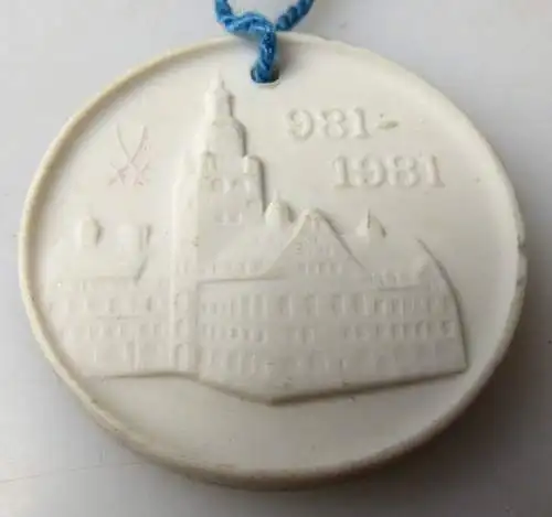 Meissen Medaille: Döbeln Wappen, Orden1417
