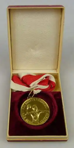 Medaille: Berliner Hallenhandball Meister 1967/68, goldfarben, Orden1317