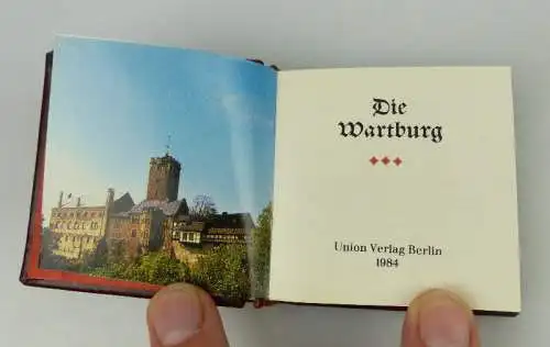 Minibuch: Die Wartburg Union Verlag Berlin 1984 bu0989