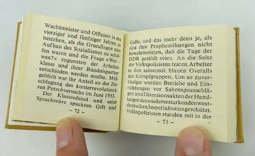 Minibuch: Dienst am Volke Offizin Andersen Nexö bu0977