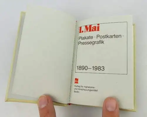 Minibuch: Maiplakate 1890 - 1983 Plakate Postkarten Pressegrafik bu0956