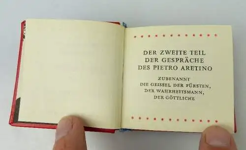 Minibuch: 6er Kassette Die Gespräche des Pietro Aretino bu0949