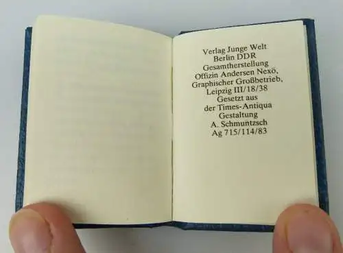 Minibuch: Wie man arbeiten muss! Verlag Junge Welt Berlin DDR bu0930