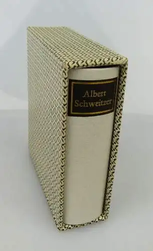 Minibuch Albert Schweizer Die Lehre der Ehrfurcht vor dem Leben bu0892