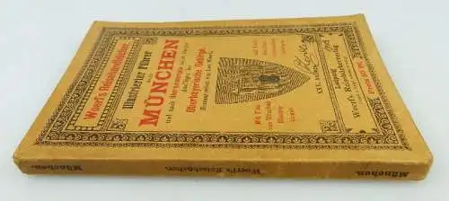 Buch: illustrierter Führer durch München 25. Auflage mit Plan von München bu0883