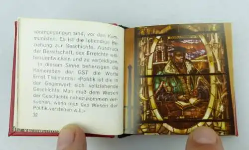 Minibuch Ihr Vermächtnis lebt Verlag Zeit im Bild Dresden 1982 bu0874