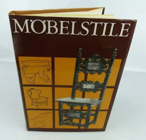 Buch Möbelstile Lizenzausgabe Koehler und Amelang Leipzig 1976 bu0872