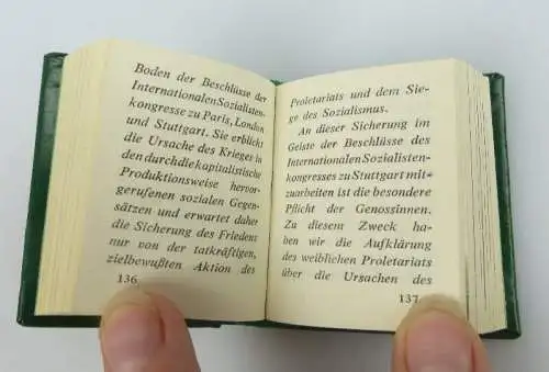 Minibuch Clara Zetkin Ich will dort kämpfen wo das Leben ist bu0747