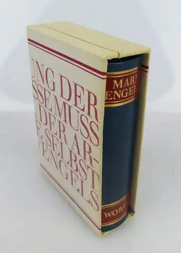 Minibuch: Marx Engels Worte mit Vollgoldschnitt !! Offizin Andersen Nexö bu0710