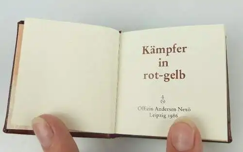 Minibuch: Kämpfer vor dem Sieg Offizin Andersen Nexö 1979 bu0733