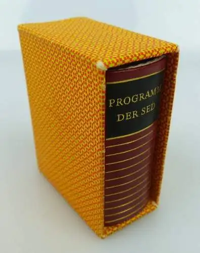 Minibuch: Programm der sozialistischen Einheitspartei Deutschlands 1978 bu0716