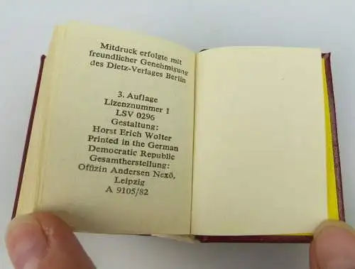 Minibuch: Programm der sozialistischen Einheitspartei Deutschlands 1978 bu0716