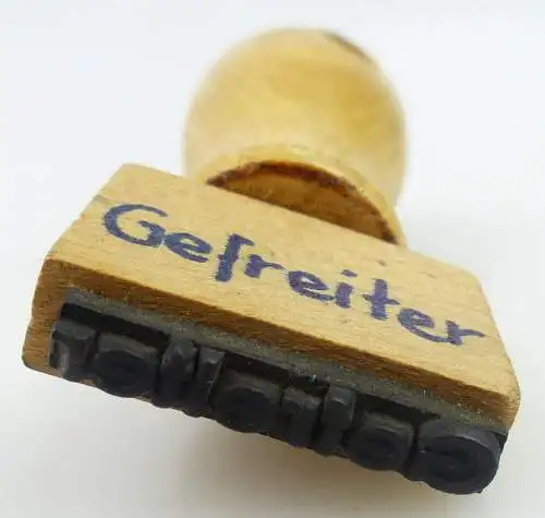 original alter Stempel Gefreiter so203