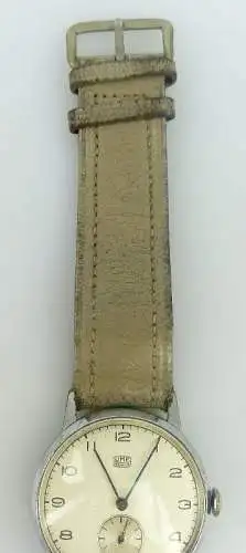 UMF Ruhla Herren Armbanduhr mit Widmung gute Leistungen Chef KVP 1954, Orden965