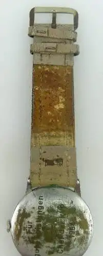 UMF Ruhla Herren Armbanduhr mit Widmung gute Leistungen Chef KVP 1954, Orden965
