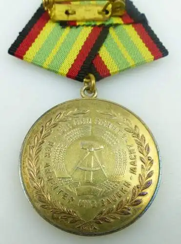 Medaille treue Dienste NVA in 900 Silber mit Halbmond SELTEN Punze 9 Orden953