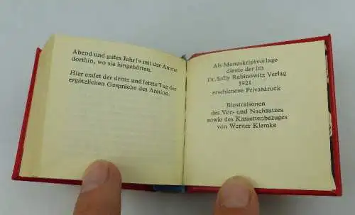 Minibuch: Die Gespräche des Pietro Aretino 1. bis 6. Band bu0642