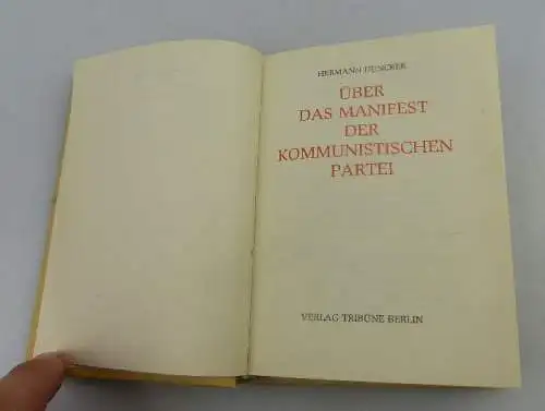 Minibuch: über das Manifest der kommunistischen Partei Hermann Duncker bu0636