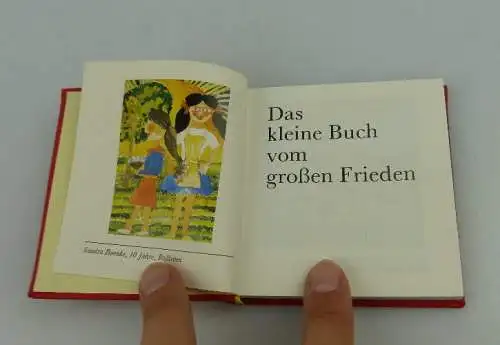 Minibuch: Das kleine Buch vom Frieden Verlag Junge Welt mit Beilage bu0475