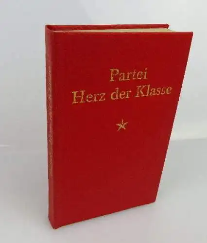 Minibuch: Partei Herz der Klasse - Claus Hammel 1. Auflage + signiert + bu0428