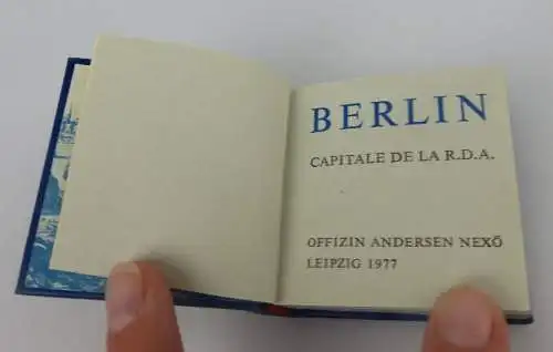 Minibuch: Berlin capitale de la R.D.A. auf französischer Sprache bu0385