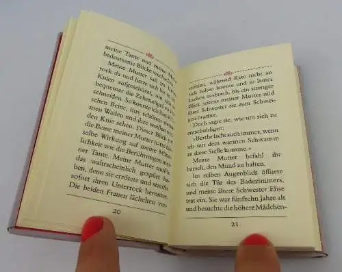 Minibuch Die Großtaten eines jungen Don Juan Offizin Andersen Nexö bu0336