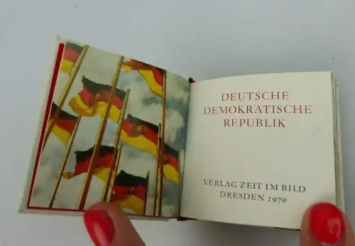 Minibuch: Deutsche demokratische Republik Verlag Zeit im Bild Dresden bu0332