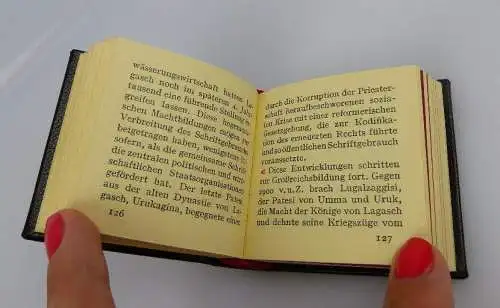 Minibuch An der Wiege des Alphabets Hans Lülfing Offizin Andersen Nexö bu0304