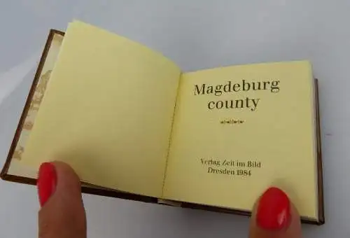 Minibuch: Magdeburg county in englischer Sprache Verlag Zeit im Bild bu0295