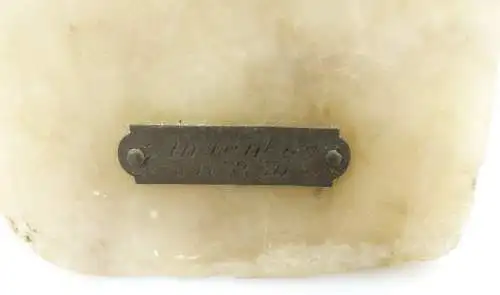 alte Jugendstil Bronze zum Andenken weiblicher Akt unsigniert (so091)