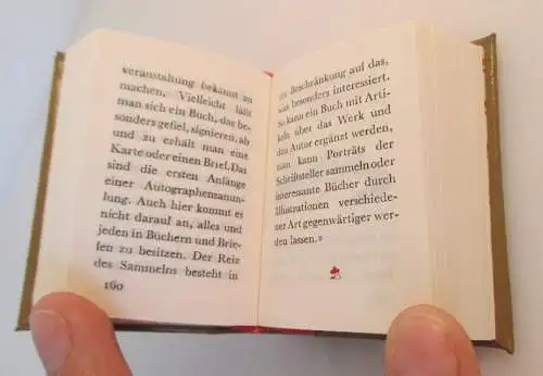 Minibuch Heinz Knobloch Rund um das Buch Offizin Andersen Nexö bu0189