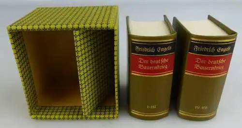 2 Minibücher: Friedrich Engels, Der deutsche Bauernkrieg Dietz Verlag B Buch1598