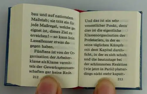 Minibuch: Marx Engels Kritik des Gothaer Programmentwurfes 1875 Buch1587