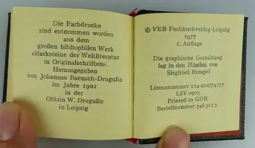 Minibuch: An der Wiege des Alphabetes von Hans Lülfing 1977 VEB Fachbuc Buch1536