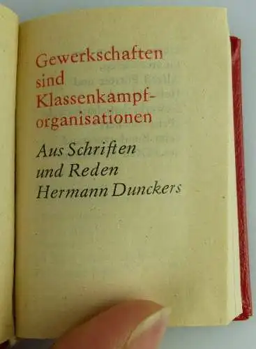 Minibuch: Gewerkschaften sind Klassenkampforganisationen Hermann Dunck, Buch1531