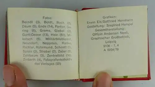 Minibuch: Bekenntnis und Tat 1979 Offizin Andersen Nexö, Buch1523