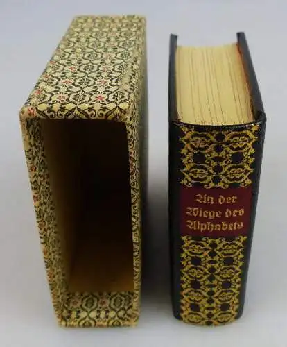 Minibuch: An der Wiege des Alphabetes Hans Lülfing mit Widmung Buch1512