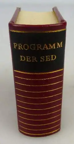 Minibuch: Programm der sozialistischen Einheitspartei Deutschlands ,Buch1469