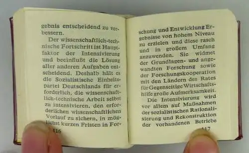 Minibuch: Programm der sozialistischen Einheitspartei Deutschlands ,Buch1469