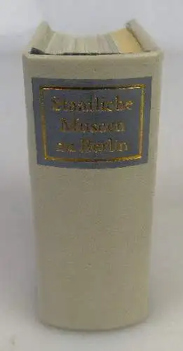 Minibuch Staatliche Museen zu Berlin Über Ihre Geschichte Schät 1987 Buch1460