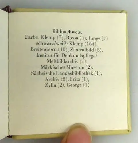 Minibuch Schauspielhaus Berlin 1987 Grafischer Großbetrieb Leipzig Buch1453