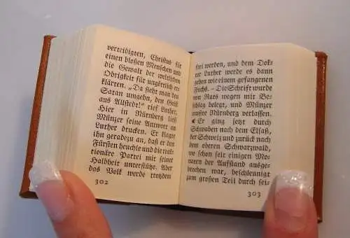 Minibuch: Der deutsche Bauernkrieg Friedrich Engels in altdeutscher Schr. bu0069