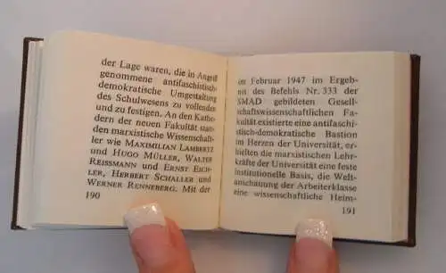 Minibuch: Karl-Marx-Universität Erbe und Verpflichtung bu0066