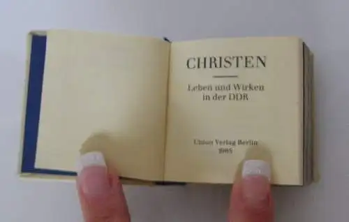 Minibuch: Christen Leben und Wirken in der DDR bu0057